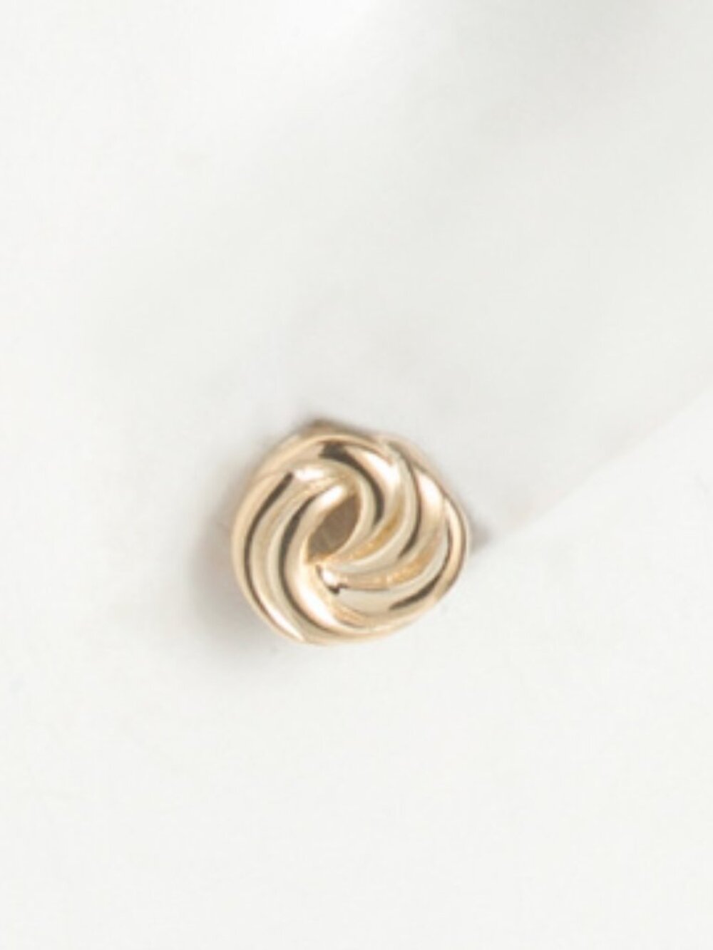 FREMADA Made In Italy 14kt Love Knot Stud Earrings - Picture 3 of 3